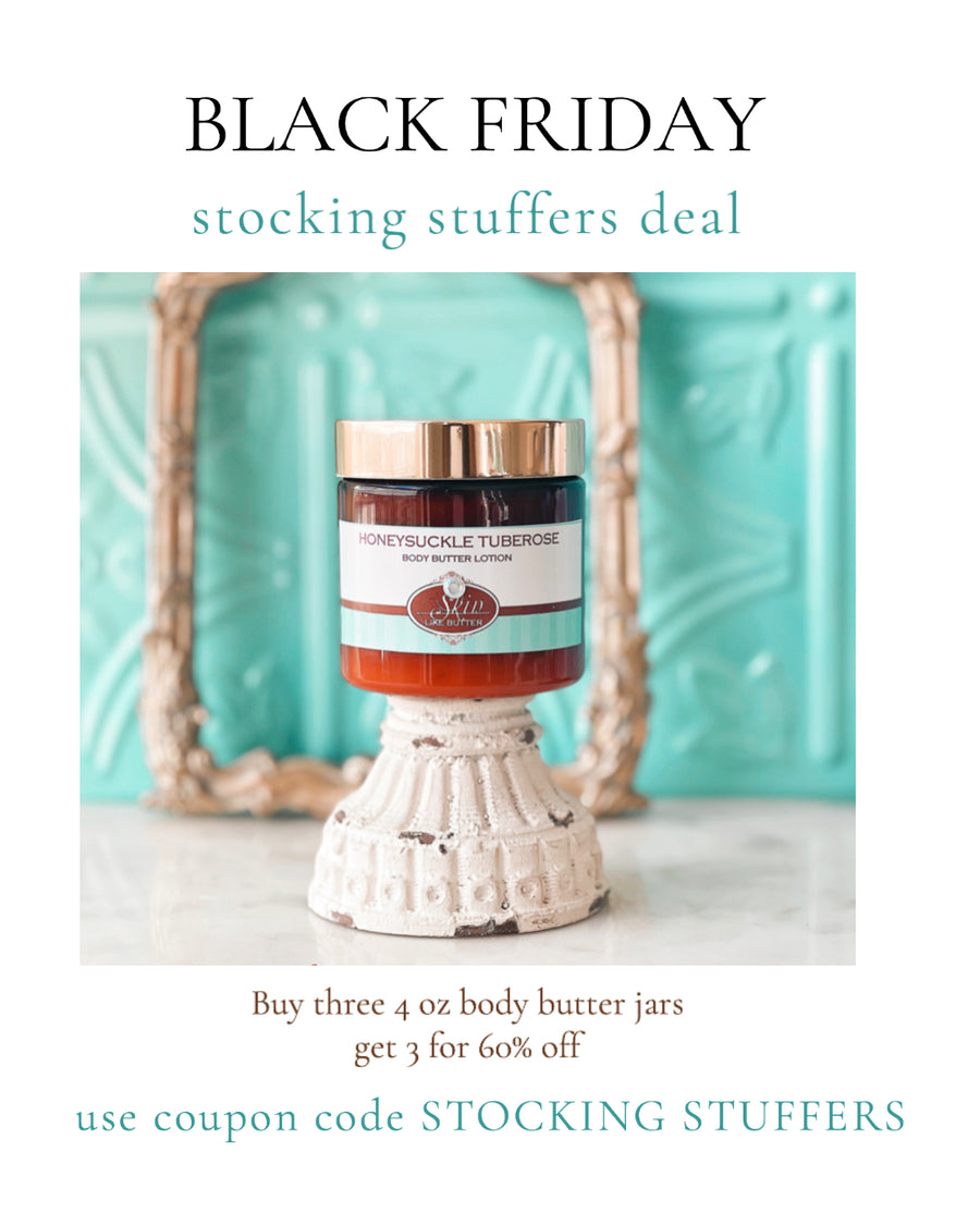 AMBER PATCHOULI scented waterfree, silicone free Vegan Body Butter