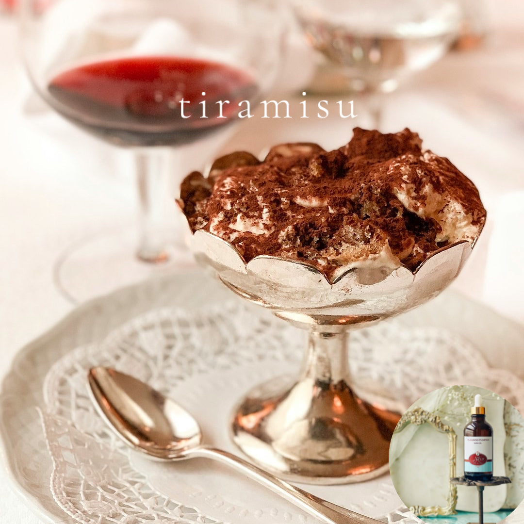 TIRAMISU Scented Shea Oil -Vegan Silicone Free Body Oil