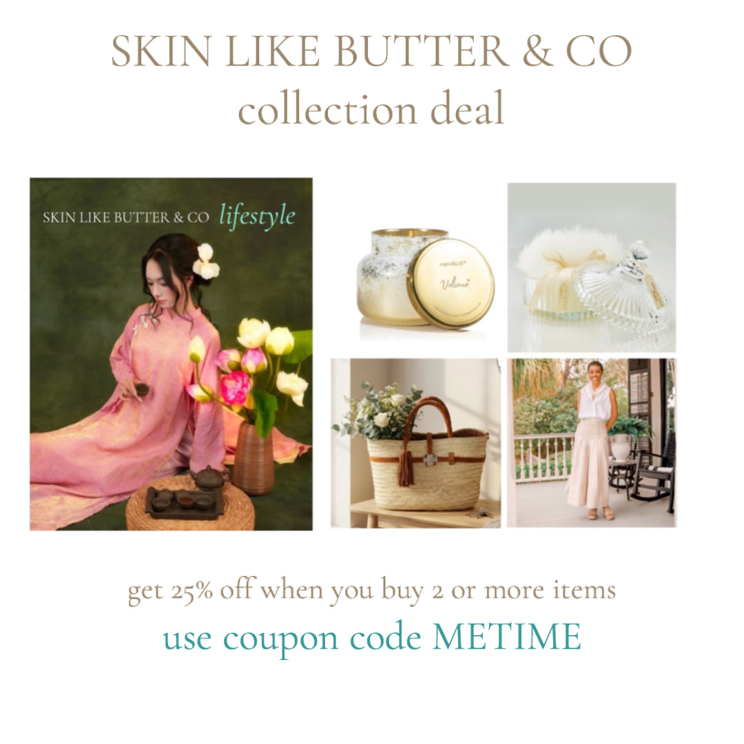 SKIN LIKE BUTTER & CO ~ LIFESTYLE - LINEN EASY ELEGANT TOP