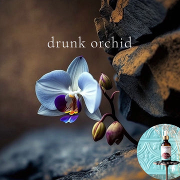 DRUNK ORCHID Scented Shea Oil - highly moisturizing