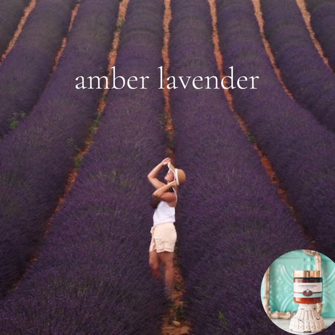 AMBER LAVENDER scented thick luxurious Body Butter in 2 oz to 16 oz jars or bottles