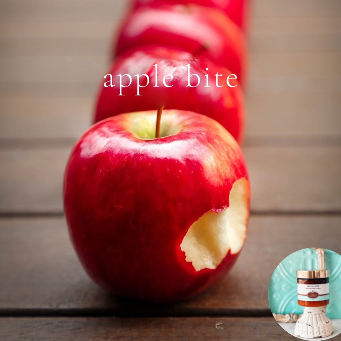 APPLE BITE scented thick luxurious Body Butter in 2 oz to 16 oz jars or bottles