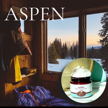 ASPEN scented Body Butter that's vegan, and water free
