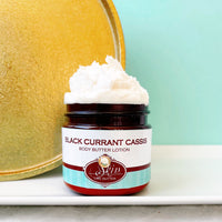 BLACK CURRANT CASSIS scented water free, vegan non-greasy Skin Like Butter Body Butter