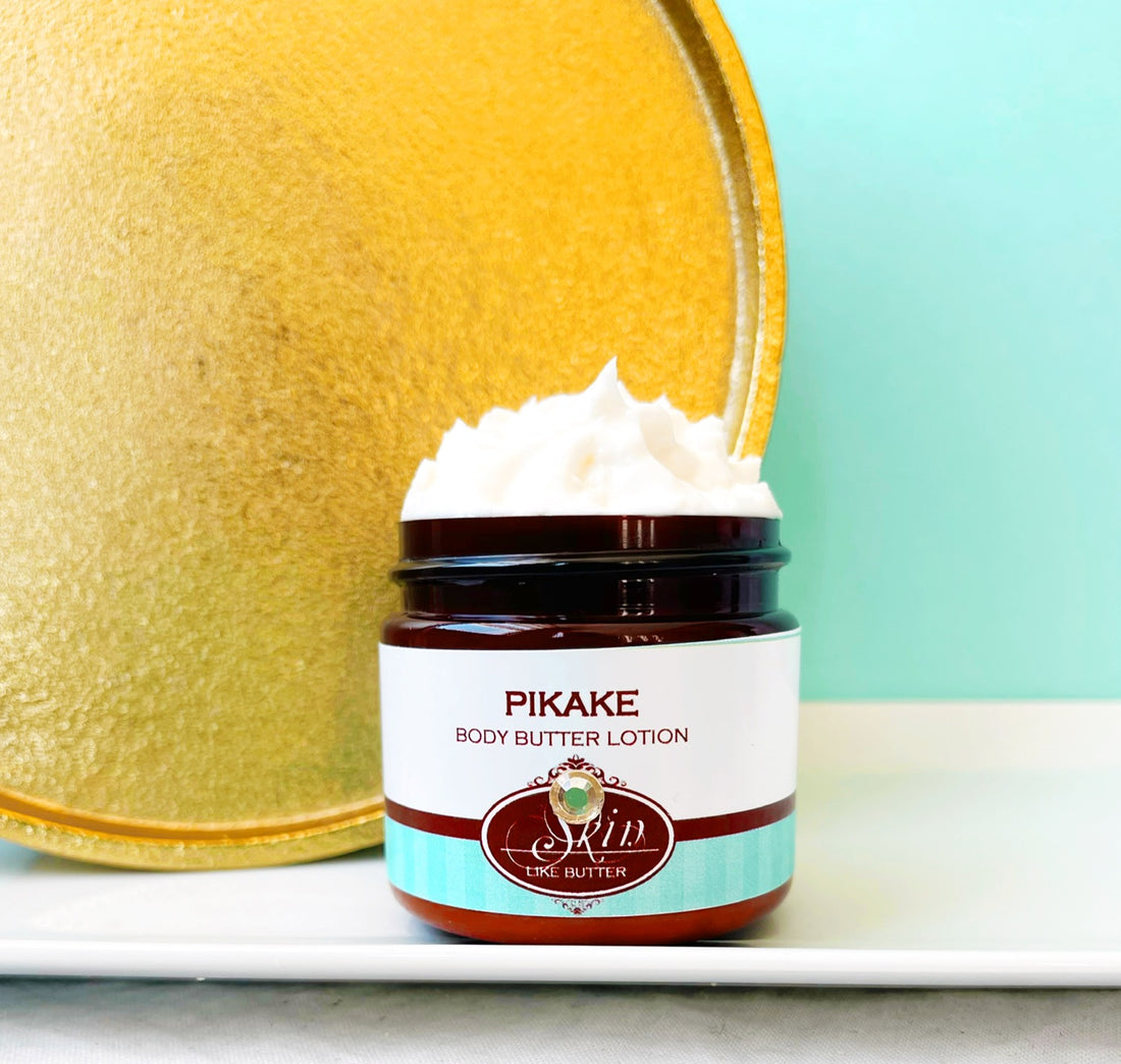 PIKAKE  scented water free, vegan non-greasy Body Butter Lotion