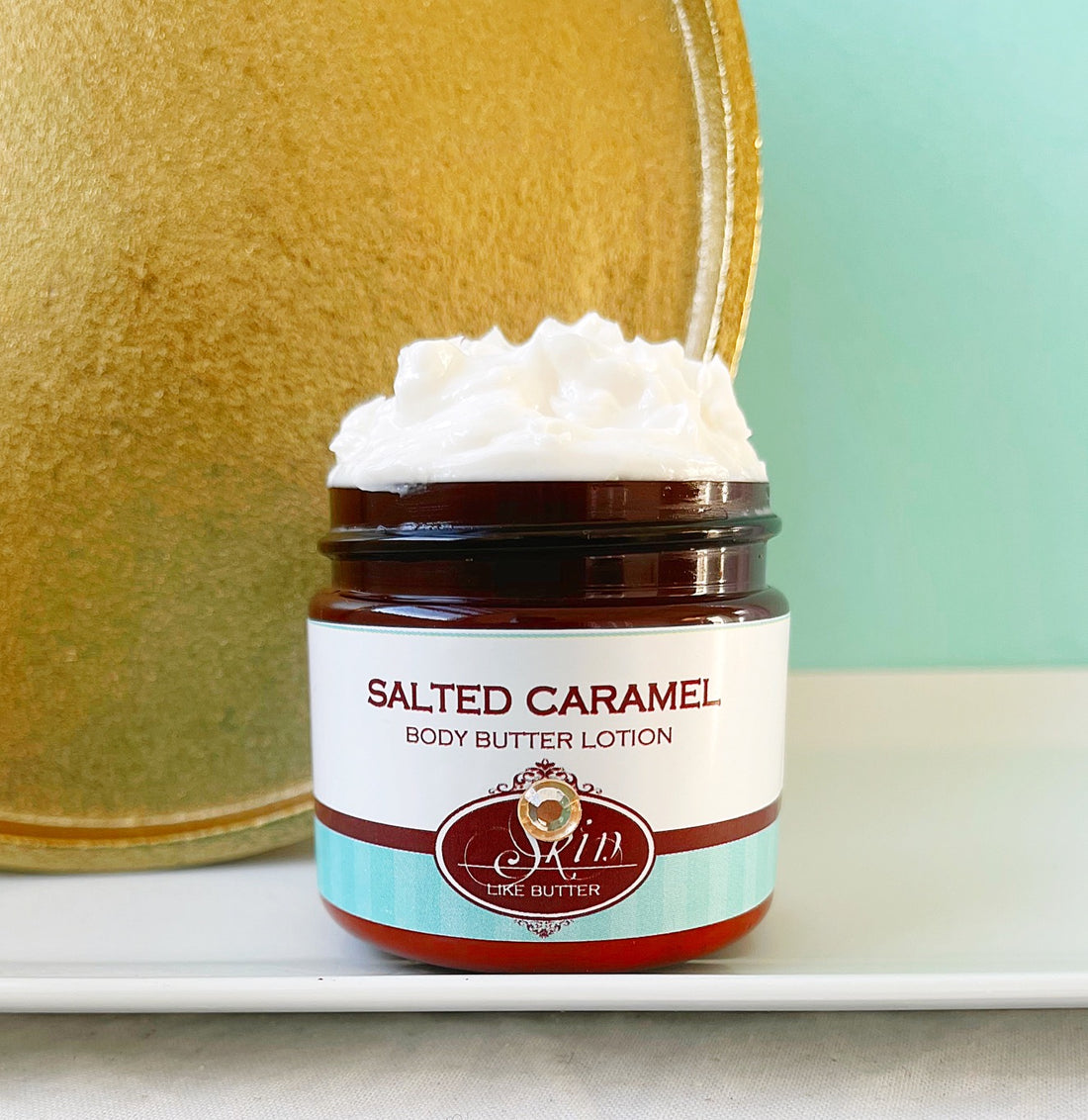 SALTED CARAMEL scented Body Butter, waterfree and non-greasy, vegan