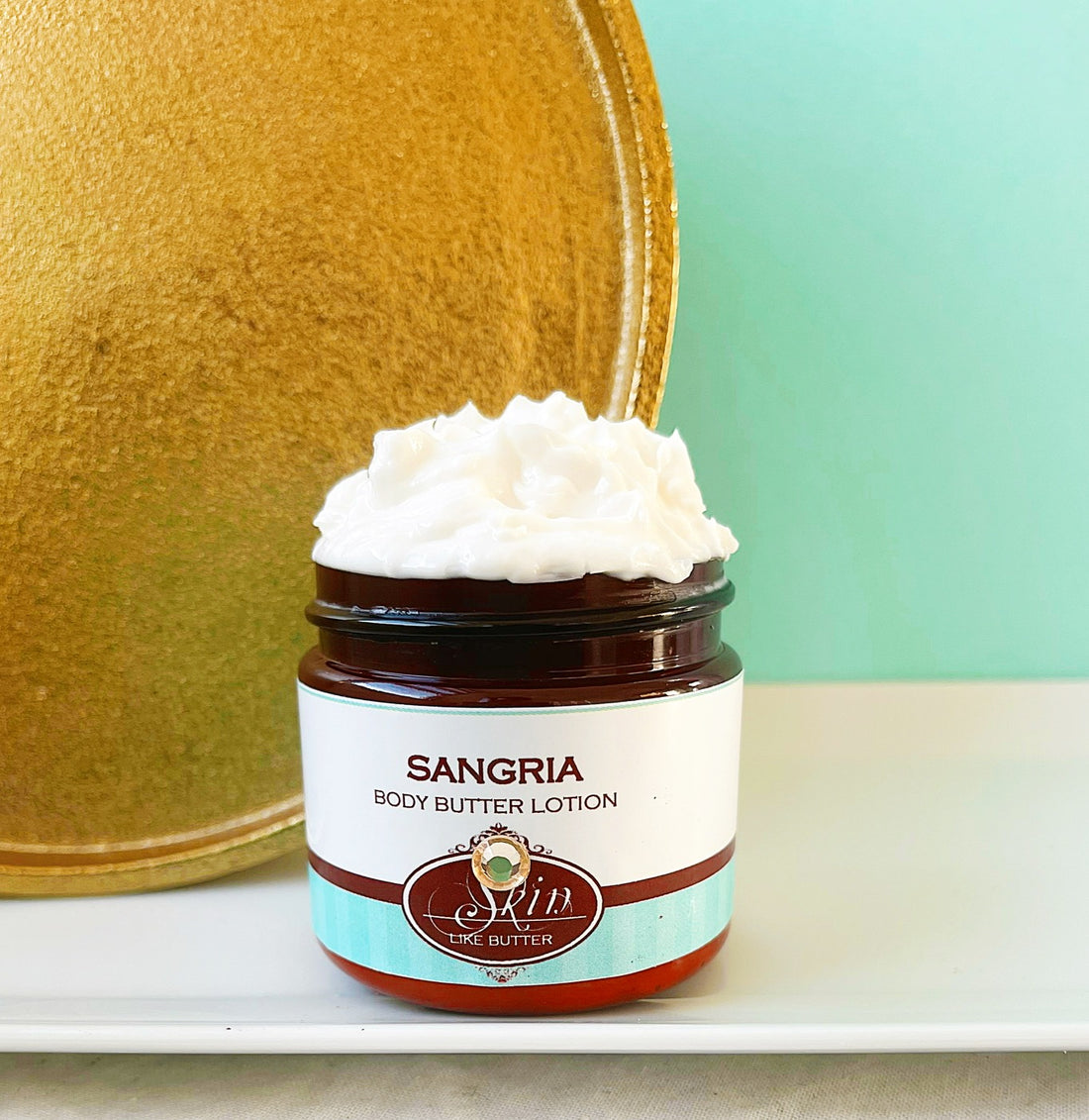 SANGRIA scented water free, vegan non-greasy Skin Like Butter Body Butter