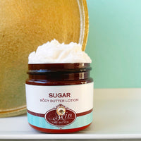 SUGAR Body Butter scented water free, vegan non-greasy Body Butter
