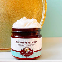 TURKISH MOCHA scented water free, vegan non-greasy Body Butter
