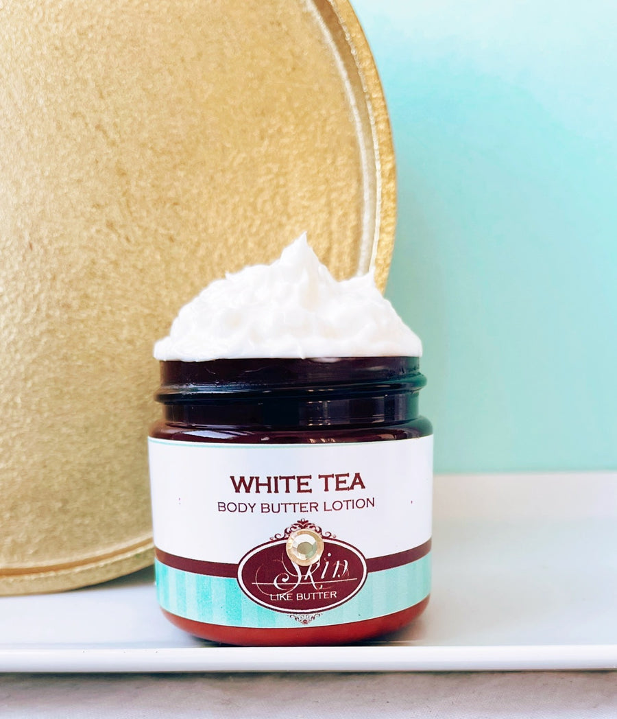 WHITE TEA scented water free, vegan non-greasy Body Butter