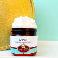 APPLE scented water free, vegan non-greasy Skin Like Butter Body Butter