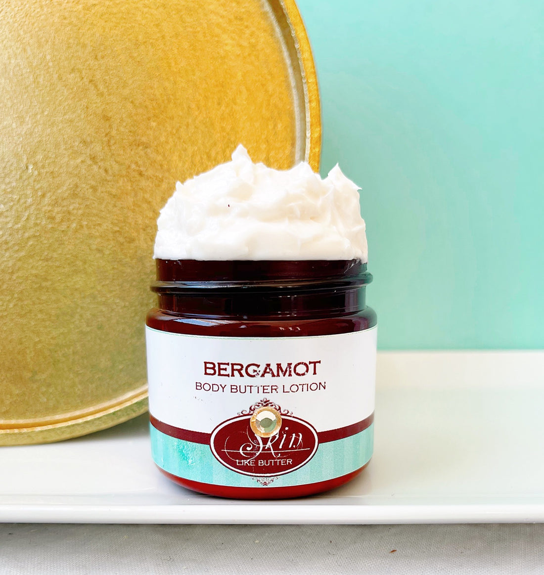 BERGAMOT scented Body Butter, waterfree and non-greasy, vegan