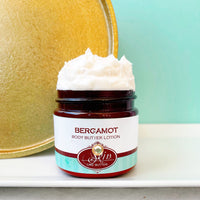 BERGAMOT scented Body Butter, waterfree and non-greasy, vegan