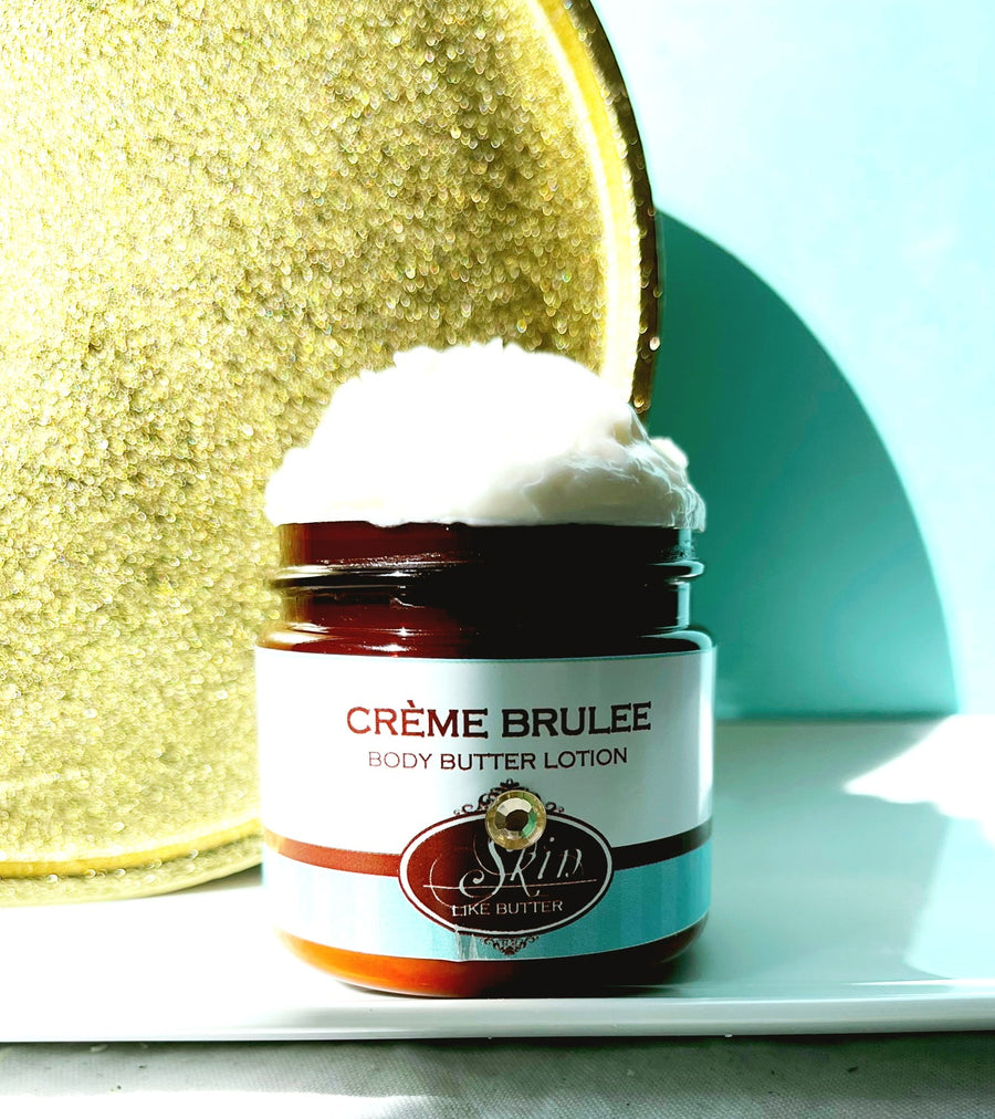 CREME BRULEE scented water free, vegan non-greasy Skin Like Butter Body Butter