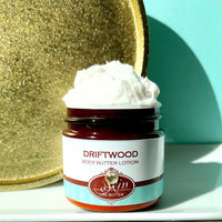 DRIFTWOOD scented Body Butter, waterfree and non-greasy, vegan