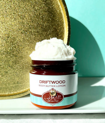 DRIFTWOOD scented water free, vegan non-greasy Skin Like Butter Body Butter