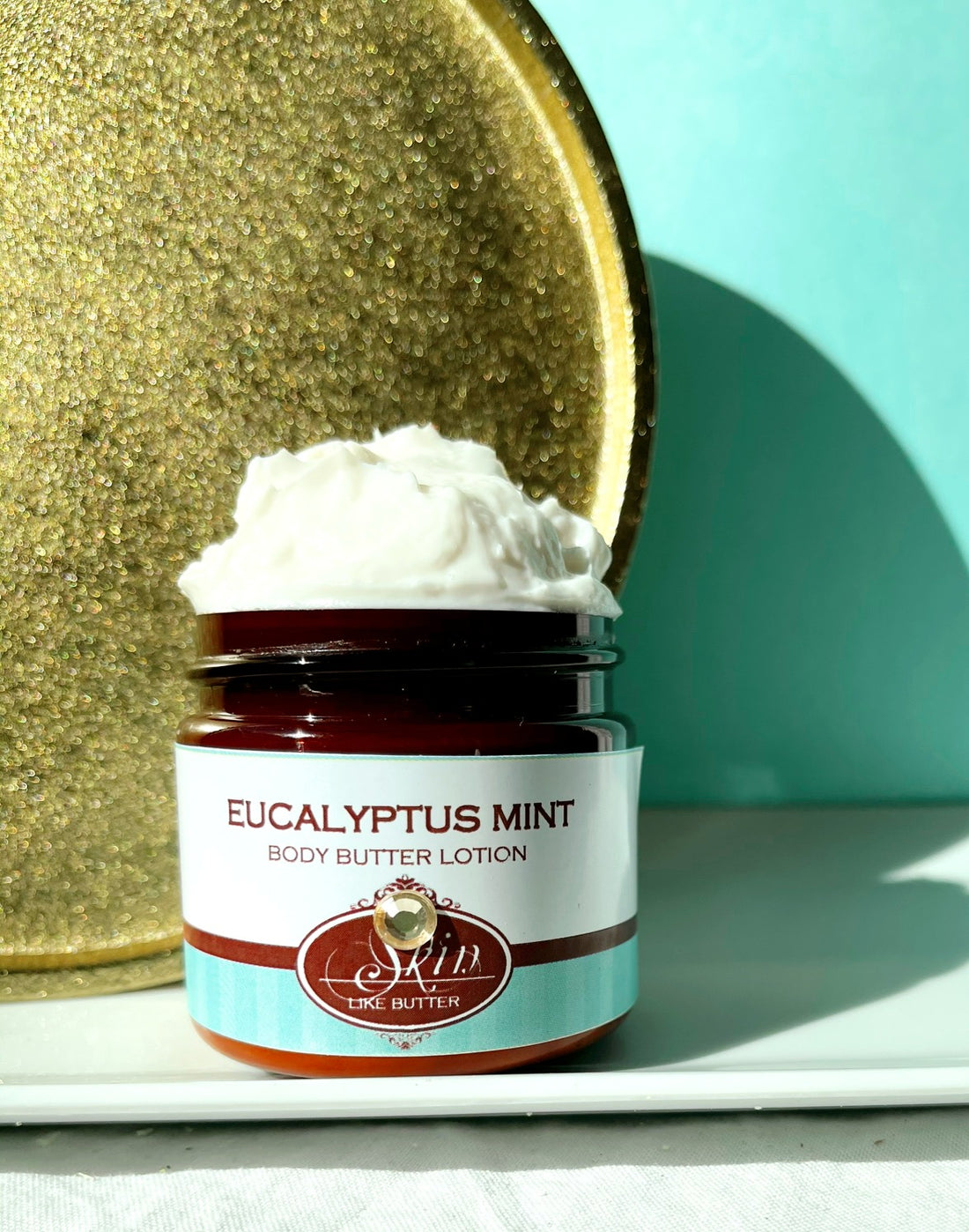 EUCALYPTUS MINT scented Body Butter, waterfree and non-greasy, vegan