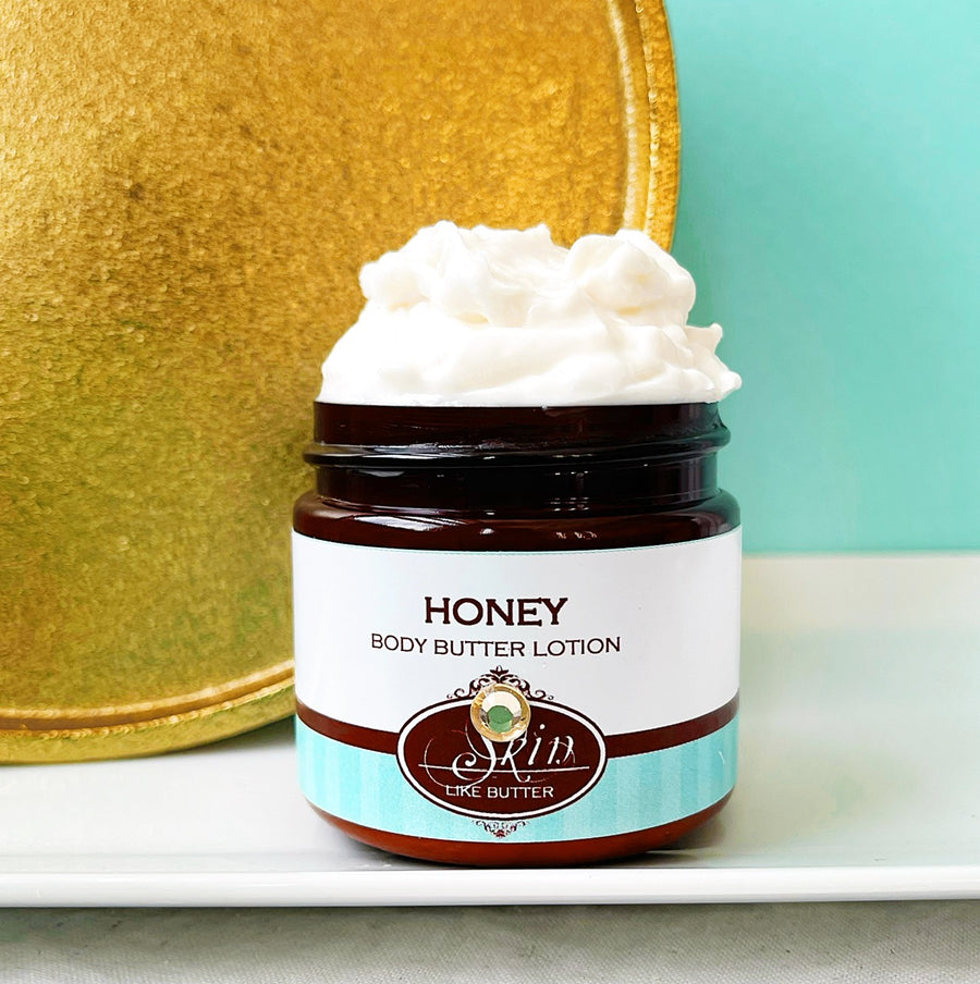 HONEY scented Body Butter, waterfree and non-greasy, vegan