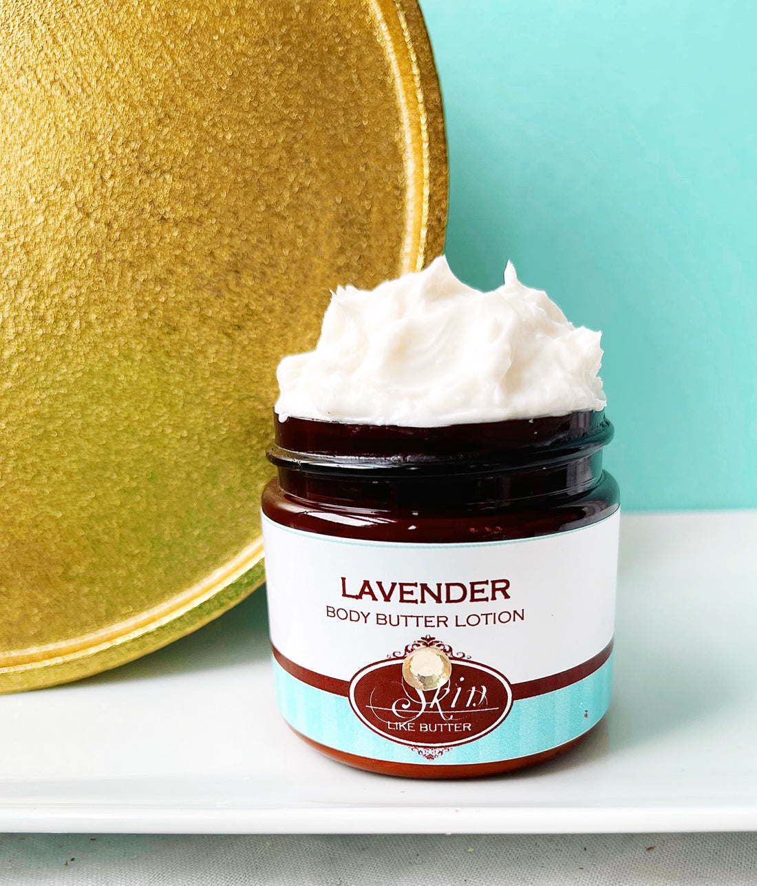 LAVENDER scented water free, vegan non-greasy Skin Like Butter Body Butter