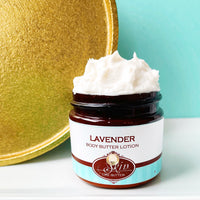 LAVENDER scented Body Butter, waterfree and non-greasy, vegan