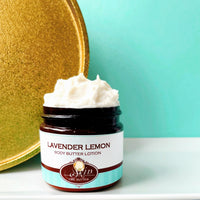 LAVENDER LEMON scented Body Butter, waterfree and non-greasy, vegan