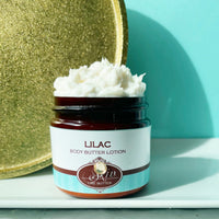 LILAC scented Body Butter, waterfree and non-greasy, vegan