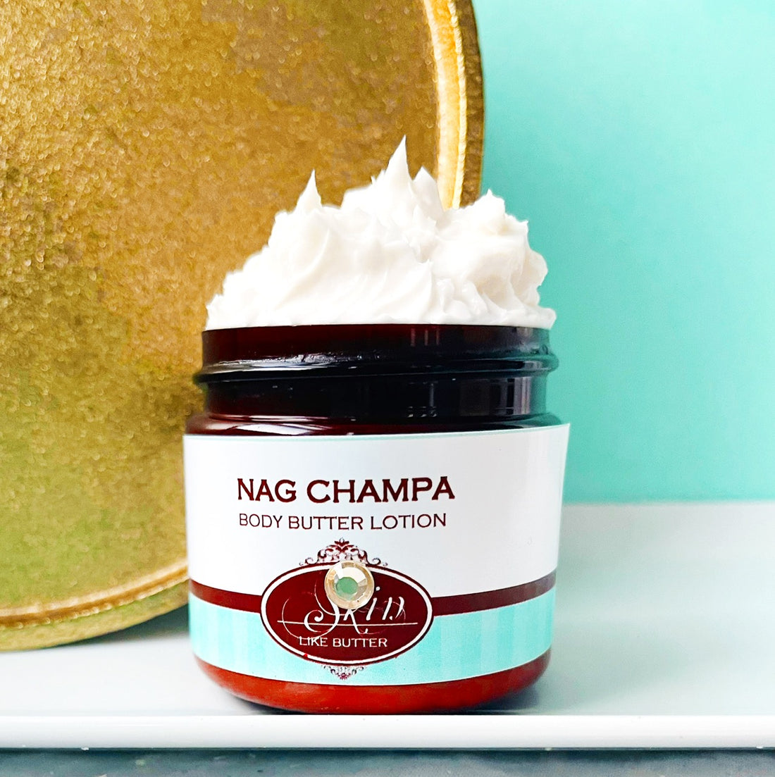 NAG CHAMPA scented water free, vegan non-greasy Skin Like Butter Body Butter