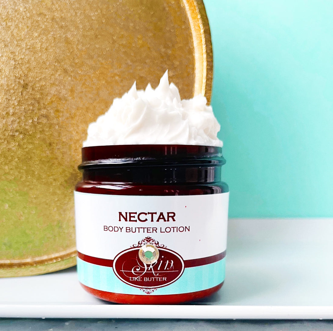 NECTAR scented water free, vegan non-greasy Skin Like Butter Body Butter