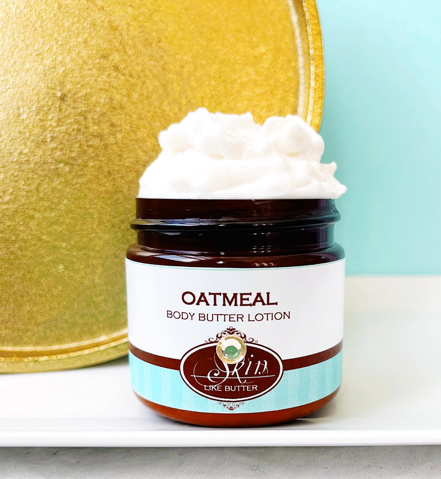 OATMEAL  scented water free, vegan non-greasy Body Butter Lotion