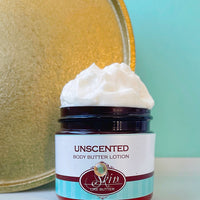 UNSCENTED scented Body Butter, waterfree and non-greasy, vegan